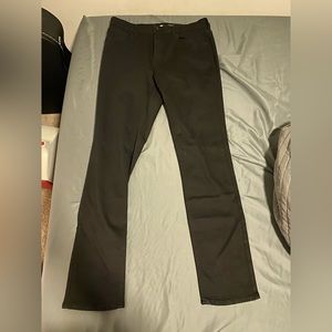 Black PacSun pants, 33 waist 32 length, slim tapered